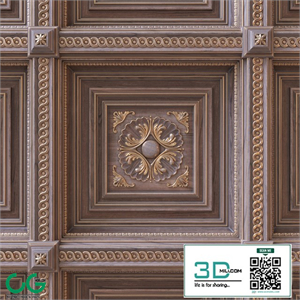 Coffered ceiling